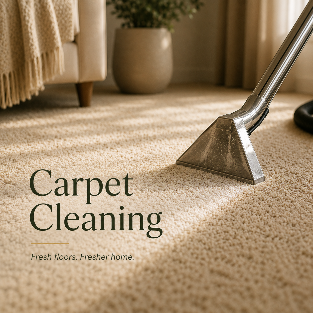 Carpet cleaning service